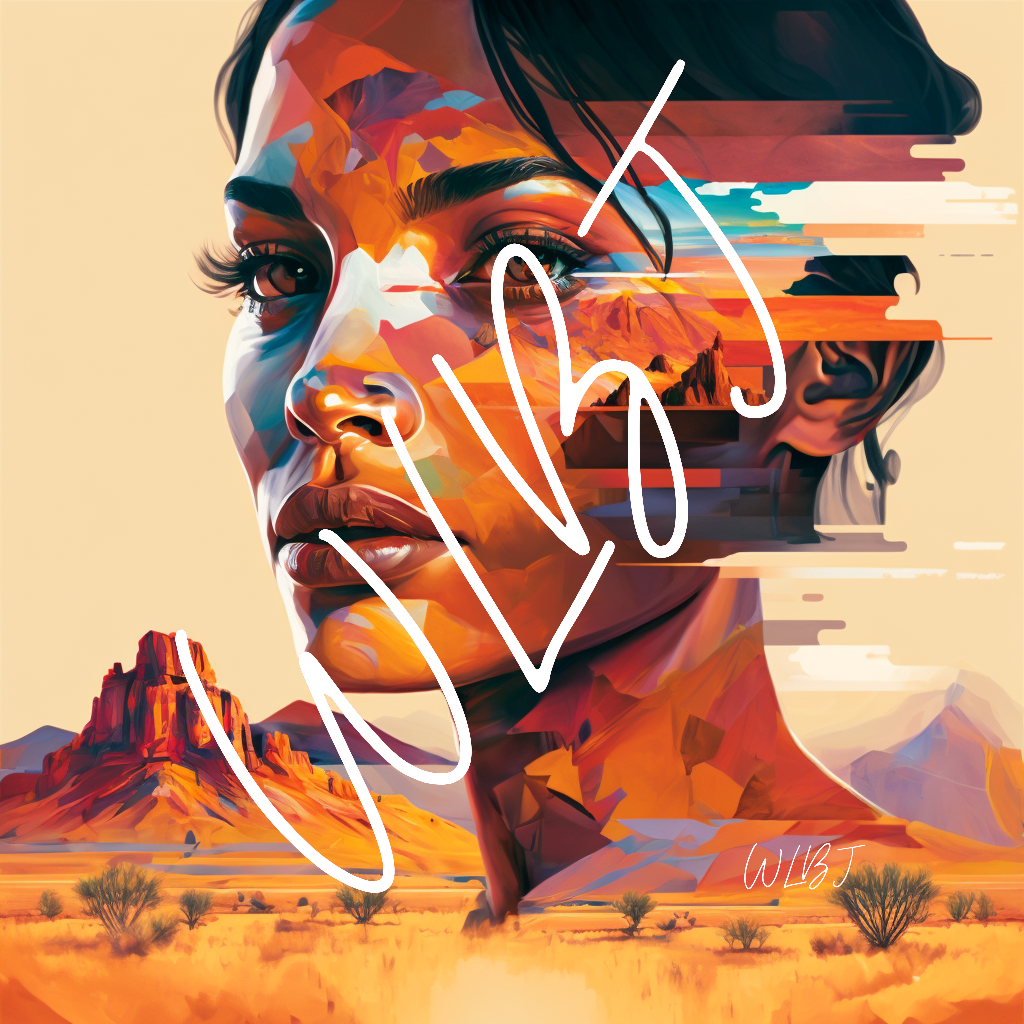 Desert Mirage Desert Mirage Art - Southwest Mystique and Abstract Beauty